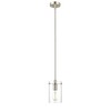 Linea di Liara Effimero Modern Brushed Nickel Pendant Light Fixtures