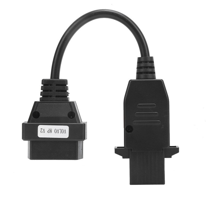 30cm Car OBD2 Diagnostic Cable Adapter 8PIN to 16PIN Plastic