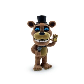 Youtooz FNAF Freddy Flocked 4.7", Freddy Flocked Vinyl Figure, Collectible Freddy Flocked from Five Nights at Freddys by Youtooz FNAF Collection