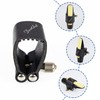 Soprano Saxophone Ligature Fastener, Leather Ligature for Soprano Saxophone Sax
