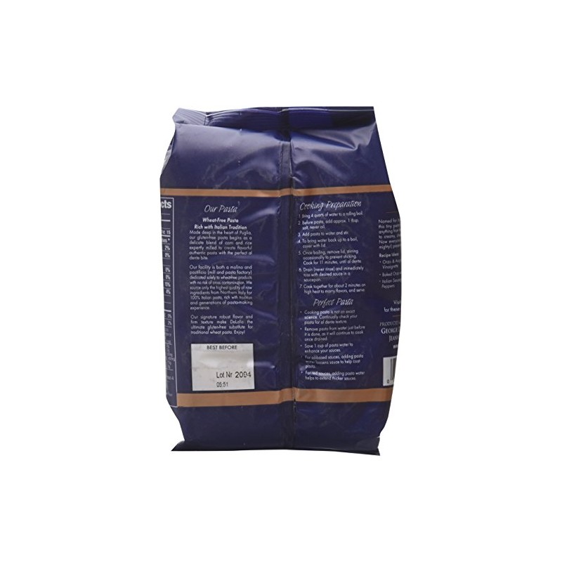 DeLallo - Gluten-Free Italian Orzo, 12 oz. (Pack of 4)