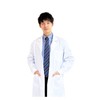 LICOM PEMIUM White Coat, Men's, Medical Examination Clothes, Lightweight, Doctor