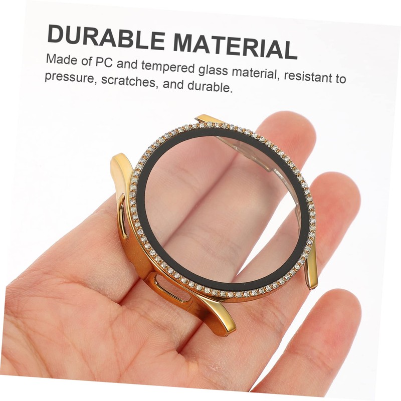 GRIRIW Watch Protector Diamond Case for Watch Pc Tempered Scratch-Resistant