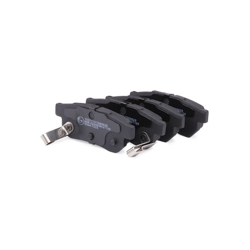 RIDEX Brake Pad Set Brake Blocks Brake Stones Set Rear