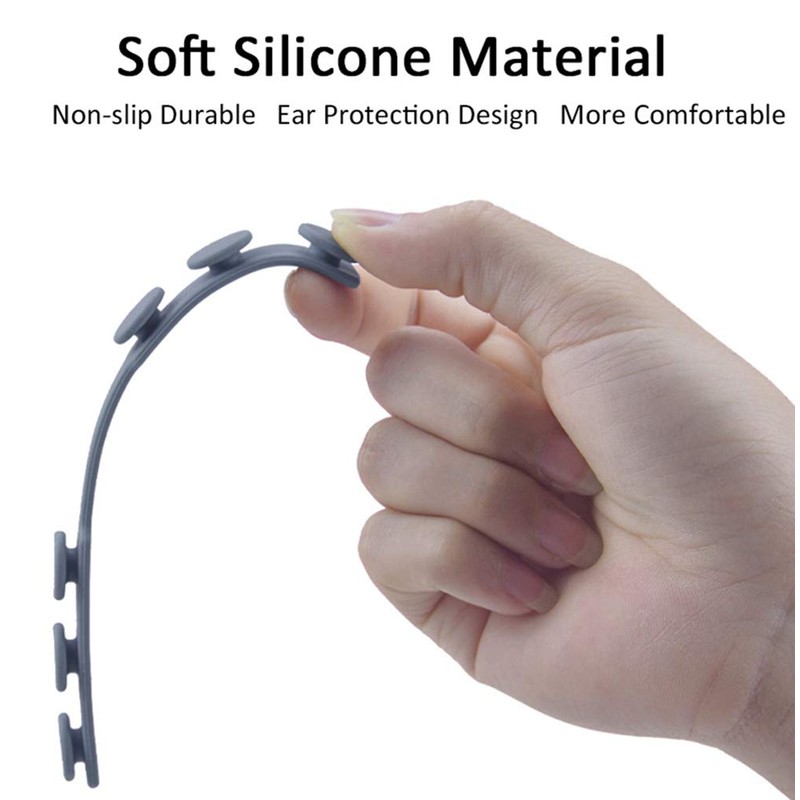 4 Pcs Mask Strap Extender, Anti-Tightening Mask Holder Hook Ear