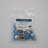 Taiss 10PCS SPST Mini Toggle Switch 2 Pin 2 Position