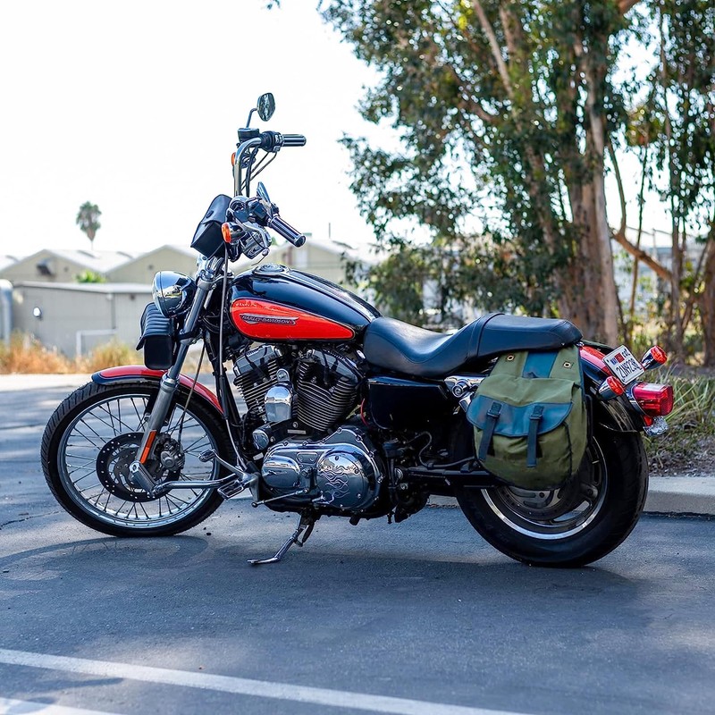 Nomad USA Quick-Easy Universal Fit Throw Over Motorcycle Canvas Biker