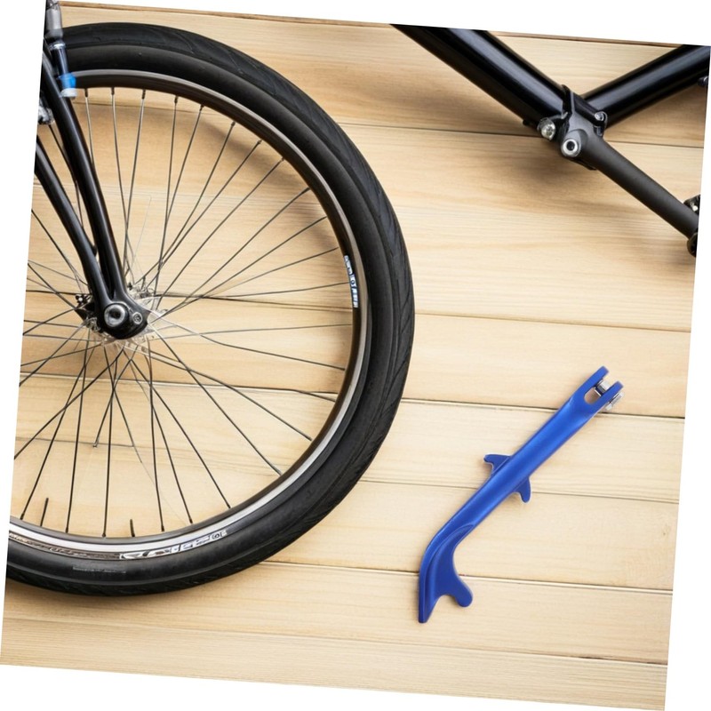 BUGUUYO Aluminum Alloy Motorcycle Kickstand Heavy Duty Side Stand for