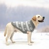 KOOLTAIL Cable Knit Dog Sweater Turtleneck, Cold Weather Pullover Classic