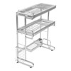 Goudergo Retractable Stainless Steel Sink Dish Drainer, Freestanding Large Dish