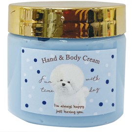 Cozy Company 172646 Hand & Body Cream FTD Bichon W 2.0 x D 2.0 x H 4.7 inches (50 x 50 x 119 mm)