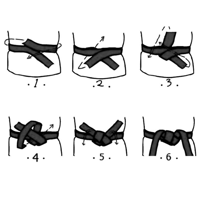 G-LIKE Martial Arts Accessories Taekwondo Belt - 2 Pieces Belt