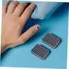 FOMIYES 3sets Compact Portable Manicure Block Nail File Dual Sided