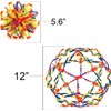 4E's Novelty Expandable Ball Set of 2, Plastic Sensory Sphere
