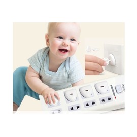 Plug Socket Covers UK with Key to Remove Protector Baby Safety Proofing Secutity Shock Prevention, Child Safe Child Proof, Easy Install, (12 Pieces)