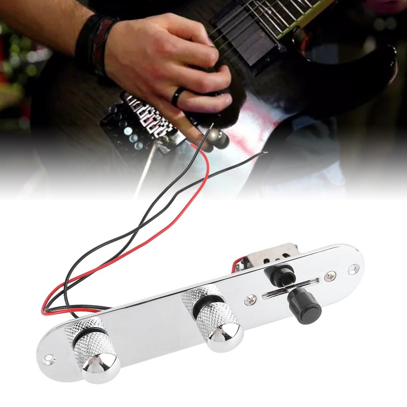 Electric Guitar Harness Plate Pickup Stable Tone Volume Adjustable Guitar