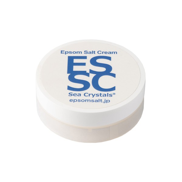 Sea Crystals Epsom Salt Cream Epsom Salt is now a moisturizing cream. 1.1 oz (30 g), Body Cream, White
