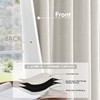 MIULEE 100% Blackout Curtains 108 Inch Long 2 Panels Set