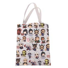 JXGZSO BG-3 Characters Inspired Shoulder Bag Vedio Game Fan Gift BG-3 Lover Gift Adventure Gift RPG Gamer Tote Bag, Vedio Game Tote, Large
