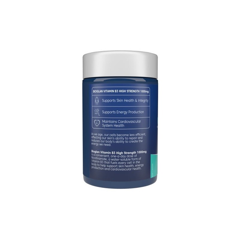 Bioglan Vitamin B3 High Strength 1000mg 60 Tablets