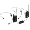 Galaxy Audio GTU-SHP5AB GTU Galaxy Trek UHF Dual Wireless Headset