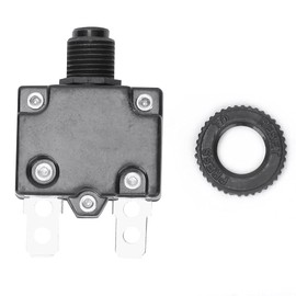 Air Compressor Overload Protector, Air Compressor Protector,5pcs Electric Air Compressor Circuit Breaker Overload Over Current Protection Switch (15A)