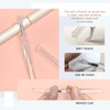 Silicone Lip Brush, Zvrlampro Lip Gloss Wands Lipstick Applicator with
