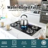 Heavy Duty Tea Kettle Stovetop Whistling Teakettle Teapot,seamless bottom, Stainless