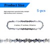 CONNECTION 5 Pcs Chainsaw Chain 6 Inch Mini Chainsaw Chain