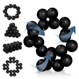 Dr.Kbder Fidget Ball Toys Adult, Autism Sensory Toys for Kids Teens, Autistic Travel Toys EDC Quiet Cool Desk Fidget Toys Adults Stocking Stuffers Gift for Boys Girls Men (2 Pcs)