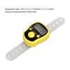 5PCS Finger Counter Adjustable Reset Button 5 Digit Number Hand
