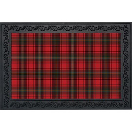 Briarwood Lane Holiday Plaid Doormat
