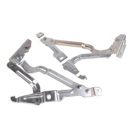 Bapmic 3B5827301A+3B5827302 Trunk Lid Hinge Kit Rear Left&Right Compatible with 1999-2005 VW Jetta Passat