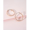 Limerencia G23 Pure Titanium Hypoallergenic Hoop Earrings for Women Sensitive