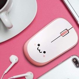 Elecom M-IR07DRSPN Wireless Mouse (Receiver Included), Medium, 3 Buttons, Quiet, IR Sensor, Power Saving, Pink