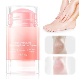 Anti-Cracking Cream, For Dry Cracked Feet And Hands, Prevent From Cracking, Make Your Feet Smooth And Soft, Deeply Moisturizing Foot Care plant squalane (Pink, 65g)