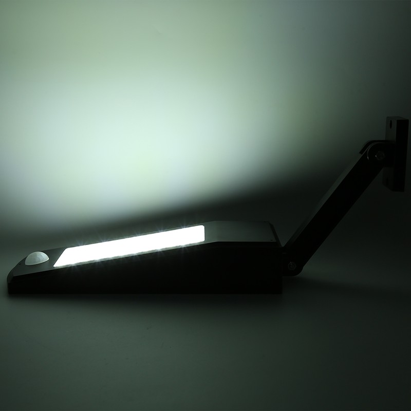 Motion Sensor Wall Light 48LED Solar Wall Lights Adjustable Angle