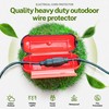 Electrical Wire Cover Extension Cord Protector for Outdoor Cables Protect