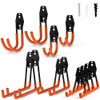 Intpro 12pack Steel Garage Storage Utility Double Hooks Organizer Heavy