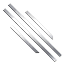 Upgrade Your Auto 4pc Stainless Steel 1 1/2" Side Molding for Ford Explorer 2011-2019