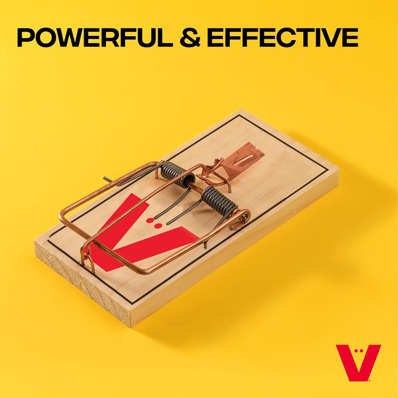 Victor Metal Pedal Sustainably Sourced FSC Wood Snap Mouse Trap