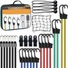 30 - piece Bungee Cords with Hooks - Bungee Cords