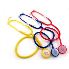EMI Disposable Stethoscopes – 20 Pack Yellow | Single-Use Medical Stethoscopes for Clinics, Isolation, Emergency Use