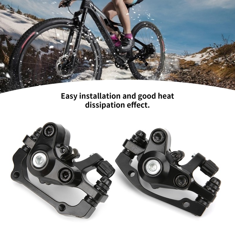 Mountain Bikes Front and Rear Disc Brake Durable Aluminum Alloy