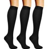3 Pack Premium Compression Socks for Enhanced Performance & Recovery