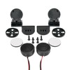 Timpano TPT-ST1 Dome Tweeter, 1 Inch Tweeter Set for Car