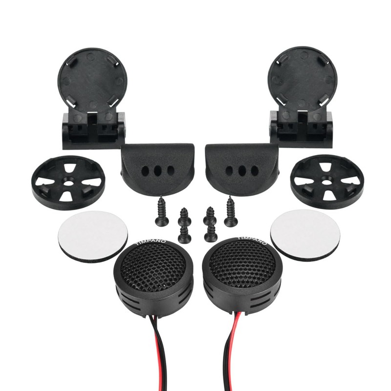 Timpano TPT-ST1 Dome Tweeter, 1 Inch Tweeter Set for Car