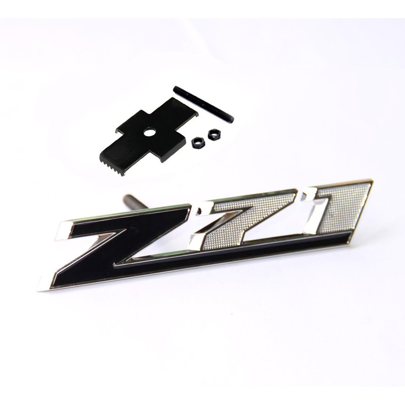 Yoaoo 1x OEM Black Grille Z71 Emblem Badge 3D Compatible