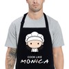 POFULL TV Show Inspired Apron Cook Like Monica Apron Friends