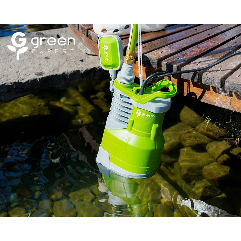 Green Expert 3/4HP Submersible Sump Pump Max 4000GPH High Flow